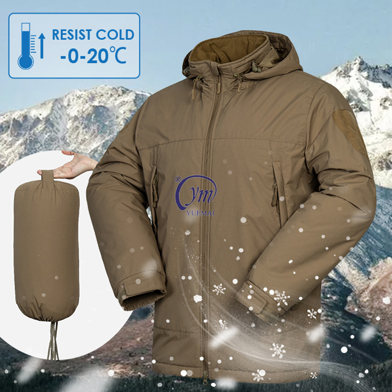 Hiking Winter Warm Waterproof Jacket Pant Outdoor Uniform Tactical Jacket for Men