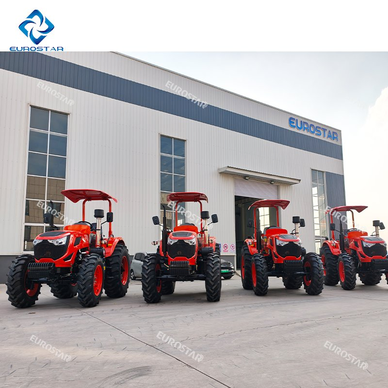 80HP 4WD Wheel Farm Tractor Diesel Tractor for Agricultural Machinery Manufacturer