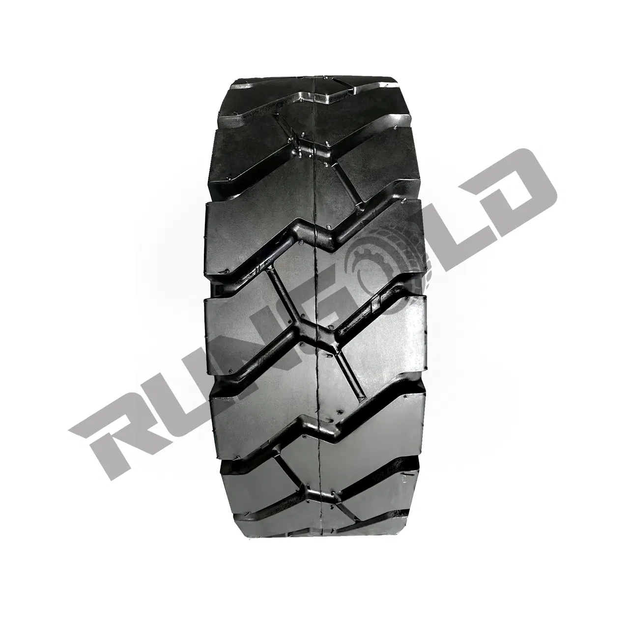 Long-Lasting Smooth Solid Tire for All Terrain Conditions (6.00-9 600X9)