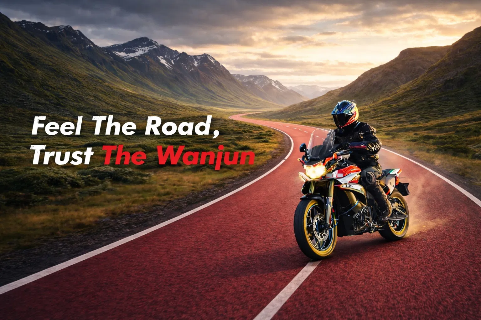 Motorcycle Tire Banner