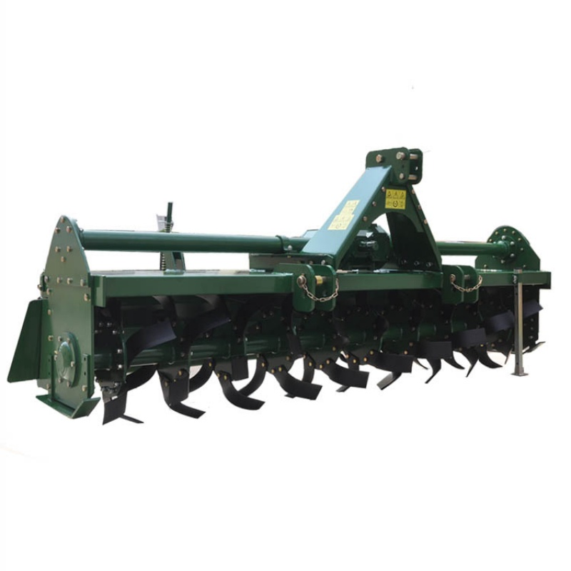 Heavy Duty Rotary Cultivator with Powerful Gearbox for Tractor Agricultural Use