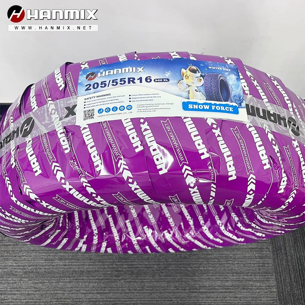 Hanmix Wholesale Snow Force Run Flat PCR Passenger Car Tire 195/60r15 205/65/15 225/55zr17 for Winter Cheap Price Good Car Tyre Dealers Pneu De Marca