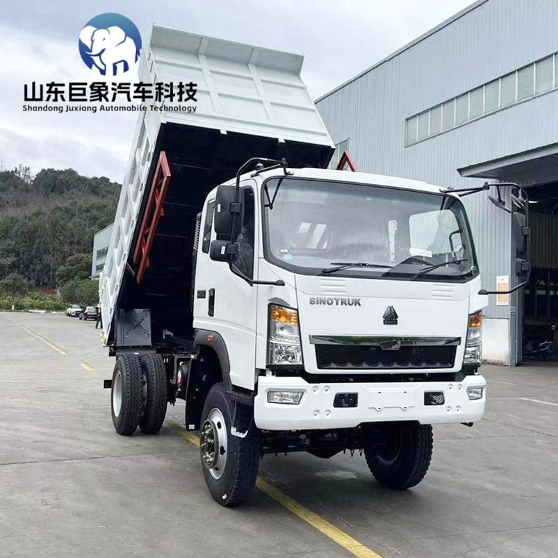 Hot Model Tipper Truck Sinotruk Homan 4X2 10 Ton Light Dump Truck for Sale