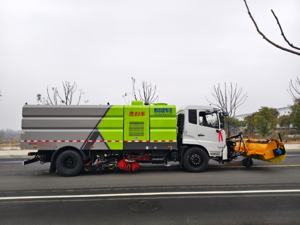 Durable Commercial Road Sweeper Truck with 5cbm Garbage Volume for Sale