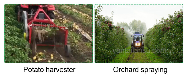 Buy Cheap Chinese Made in China Price De Agriculture Tractores Agricultural Mini 4X4 Small 4WD Farming Compact Yto Farm Four Wheel Tractor