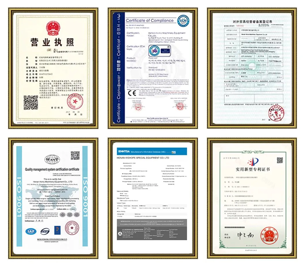 Certifications