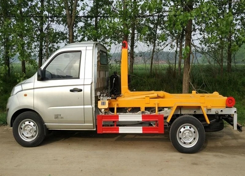 Foton Petrol Gasoline Light 2 Cubic Meter 1ton-2ton 2m3 2 Tons Rubbish Truck