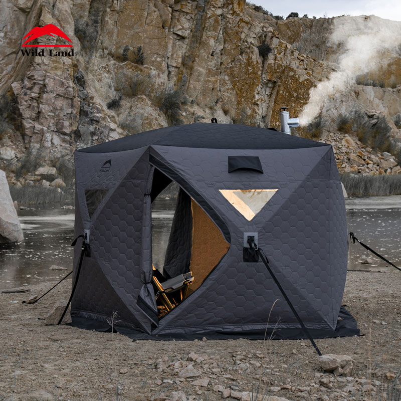 Wild Land Thermal 5 Side Winter Ice Fishing Tent Sauna Tent