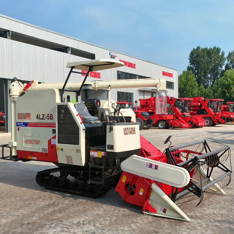 Versatile Agricultural Rice Combine Harvester Combined Harvester Machine Rice Rice Harvester with Cabin