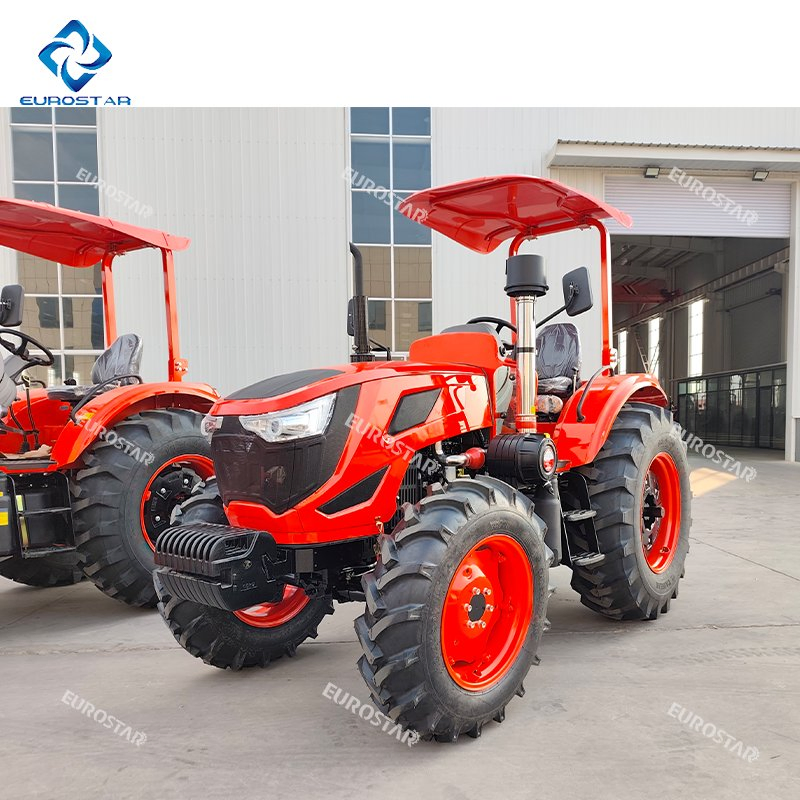 80HP 4WD Wheel Farm Tractor Diesel Tractor for Agricultural Machinery Manufacturer