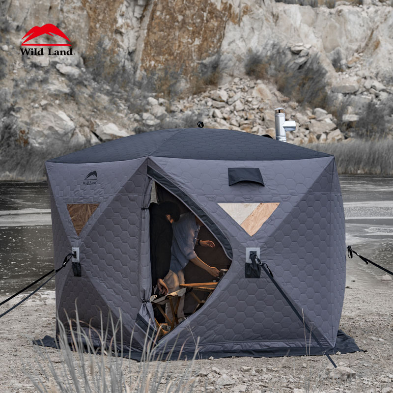 Wild Land Thermal 5 Side Winter Ice Fishing Tent Sauna Tent