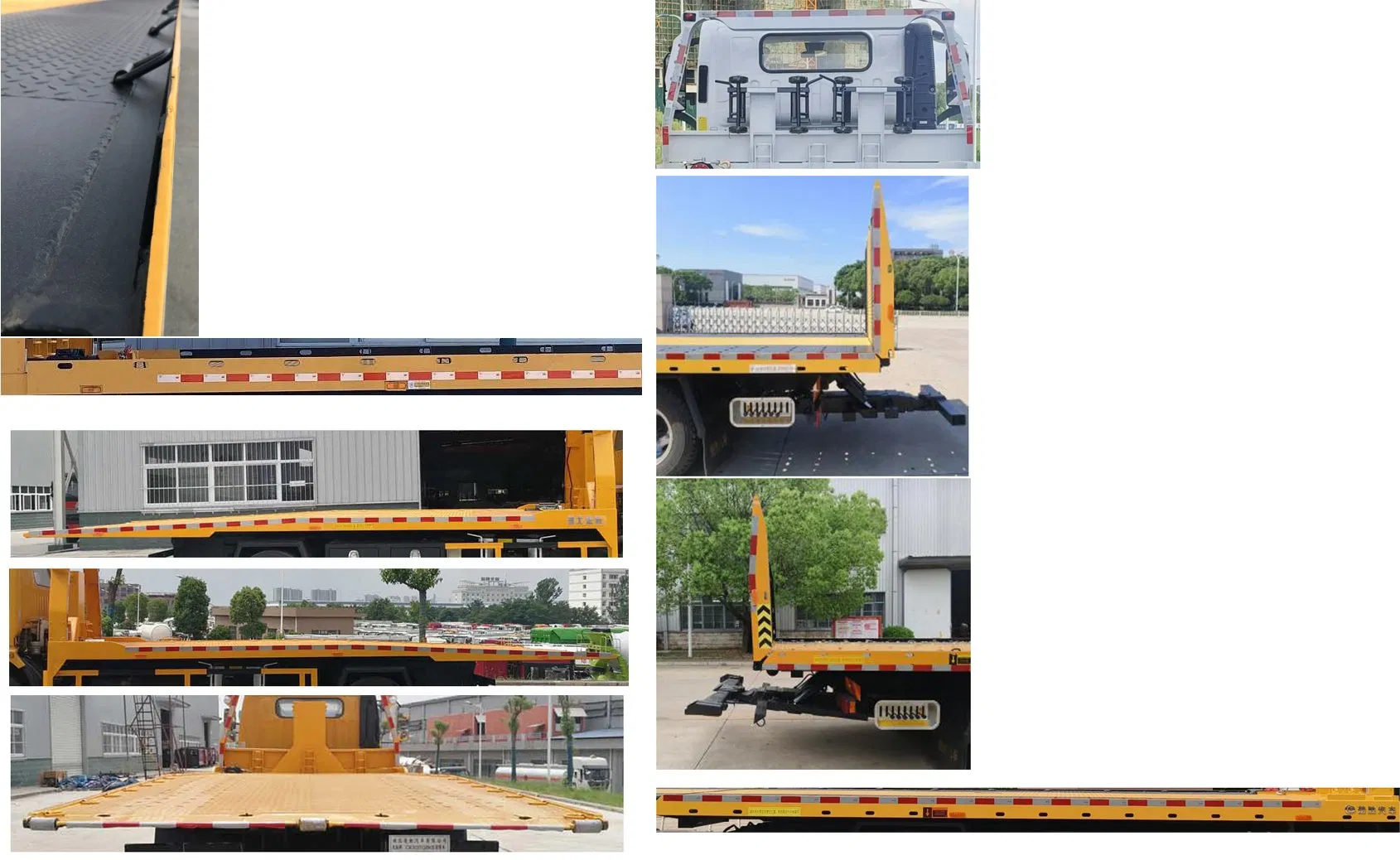 Medium-Duty Wrecker Tow Truck (14 Tons) Foton Cummins Engine (Up to 240HP) up to 7.6 Tons Lifting Capacity Compact Flatbed Rescue Vehicle for Light Truc