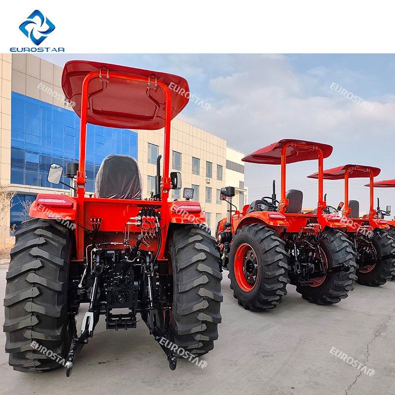 80HP 4WD Wheel Farm Tractor Diesel Tractor for Agricultural Machinery Manufacturer
