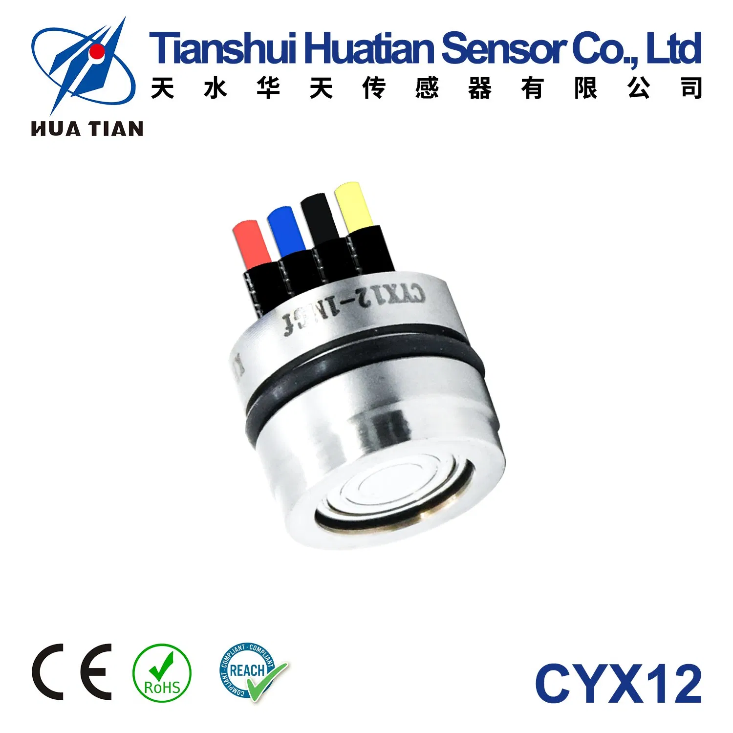 Huatian Cyx12 High-Performance 12mm Silicon Piezoresistive Sensor for Low Pressure Sensor
