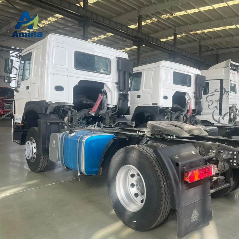 The Commercial Vehicle Sales of Second-Hand HOWO 4*2 380HP Tractors and Trucks in Nigeria