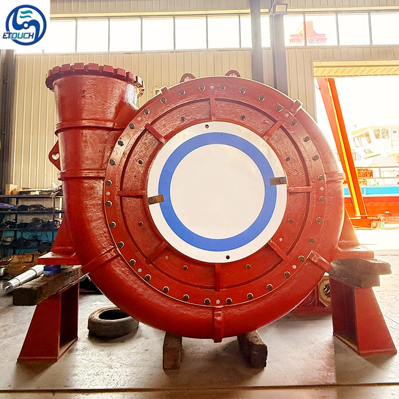 Etouch High Efficiency Sand Mud Dredge Pump with Good Npsh Performance and Large Dredging Capacity