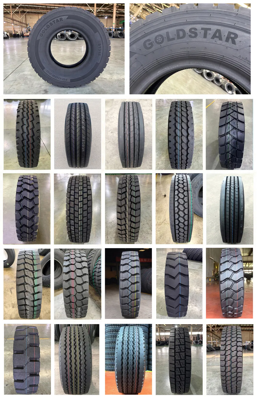Truck Tyre Patterns