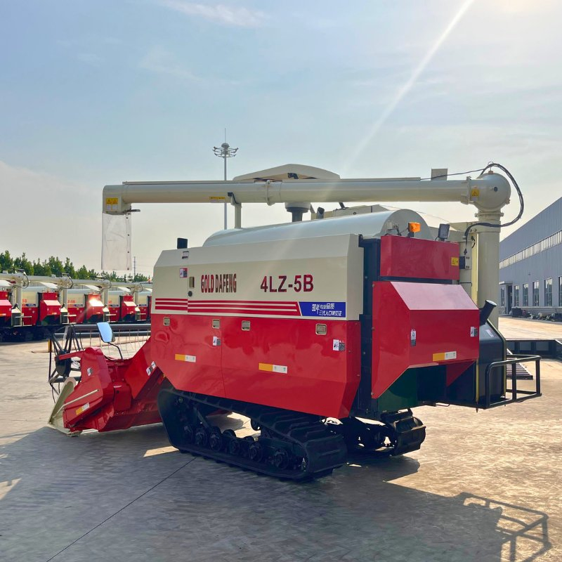 Versatile Agricultural Rice Combine Harvester Combined Harvester Machine Rice Rice Harvester with Cabin