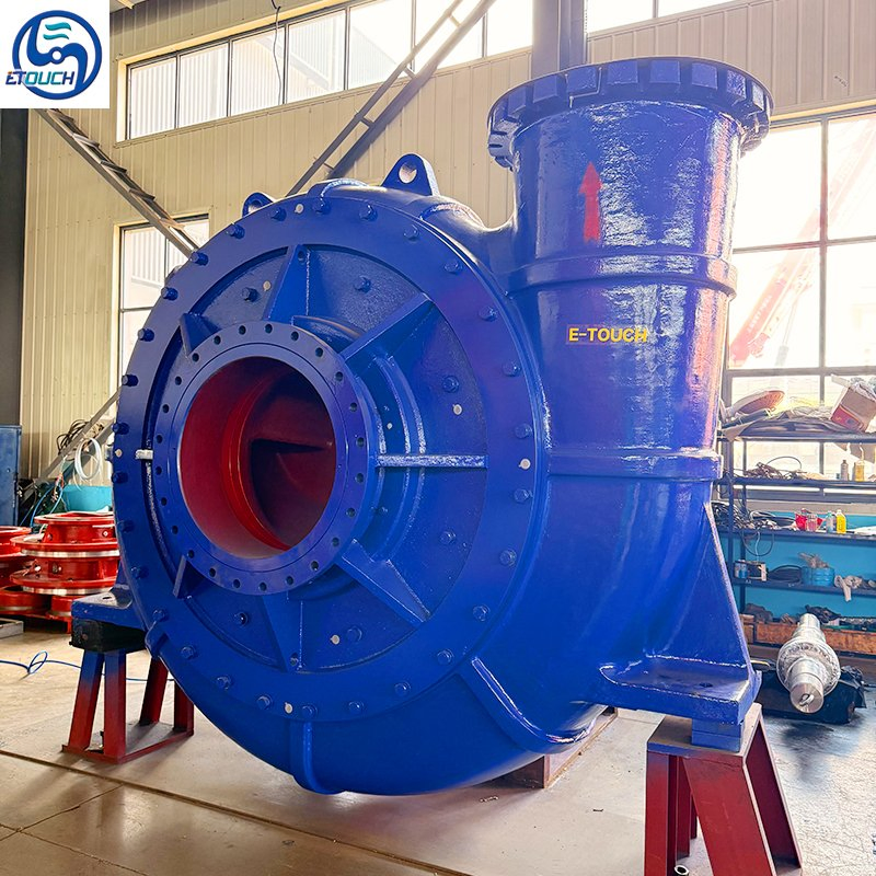 Etouch High Efficiency Sand Mud Dredge Pump with Good Npsh Performance and Large Dredging Capacity