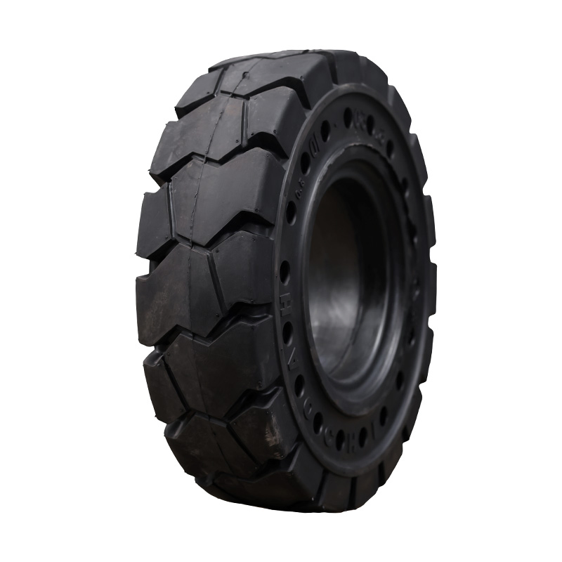 Long-Lasting Smooth Solid Tire for All Terrain Conditions (6.00-9 600X9)