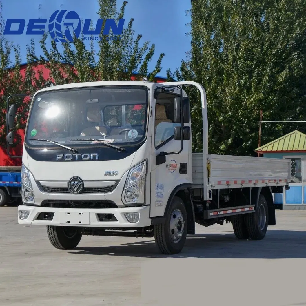 Brand New China Sinotruk HOWO/FAW/Foton/Dongfeng 4X2/4X4 6wheels 3-15ton Light Dropside Sidewall Cargo Mini Truck Price for Country Logistic Transport