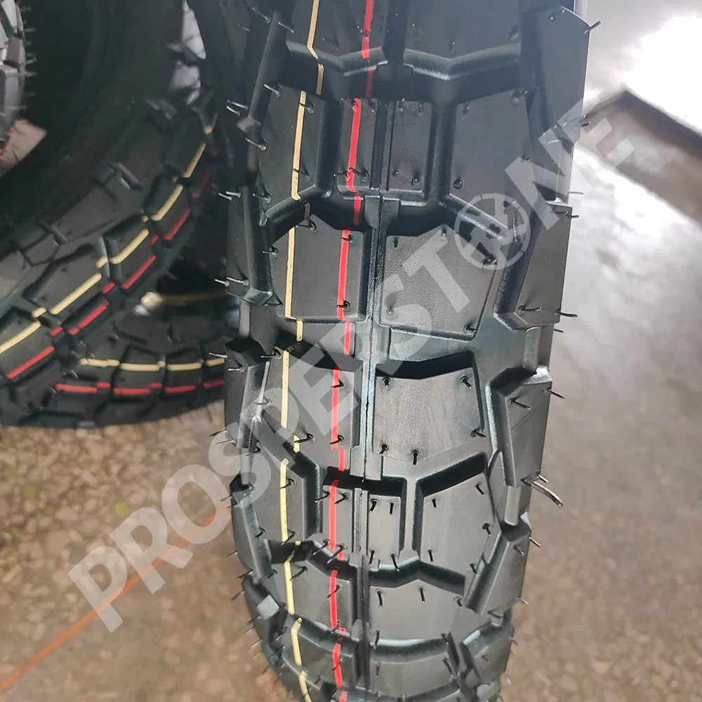 Rubber Tubeless Tyres Super Wear-Resistant Run-Flat Motorcycle Tires/Tyres 4.60-17