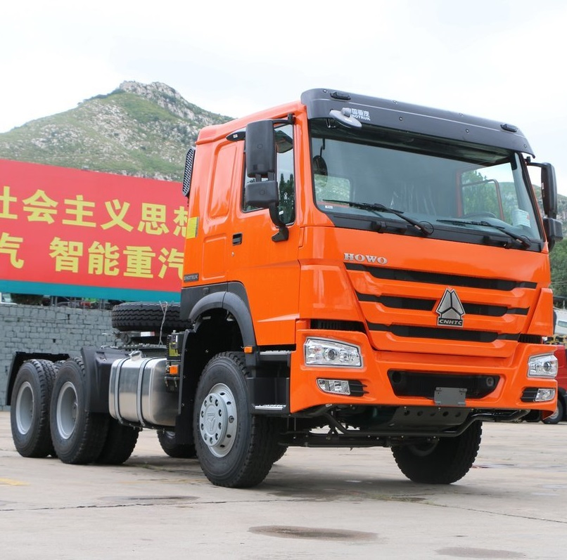 Used Truck New Truck Hot Sale Chinese Brand 4X2 371HP/380HP/400HP/420HP Professional Commercial Hauling Solution HOWO Remanufactured 6X4 Tractor Truck