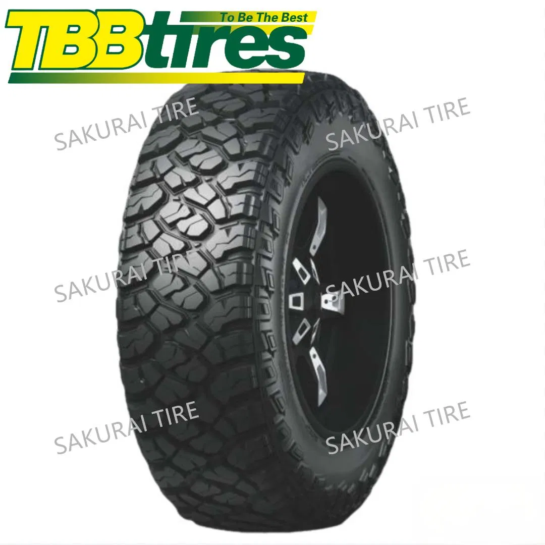 Cambodia/Thailand Passenger Car Wheel Tires UHP at HP SUV Rt Mt St All Terrain Mud Tire for Us Market DDP Price 33×12.50r17lt Lt265/70r17 35×12.50r17lt