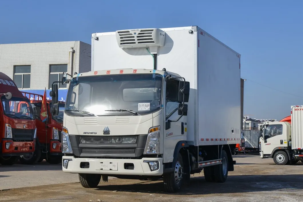 Refrigerator Truck Front View