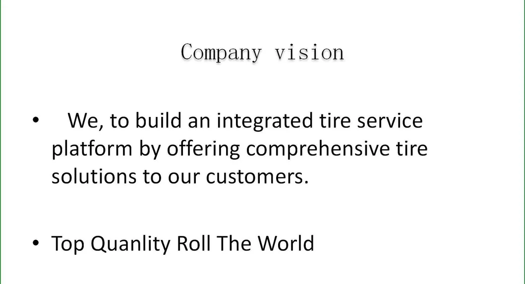 Company Vision