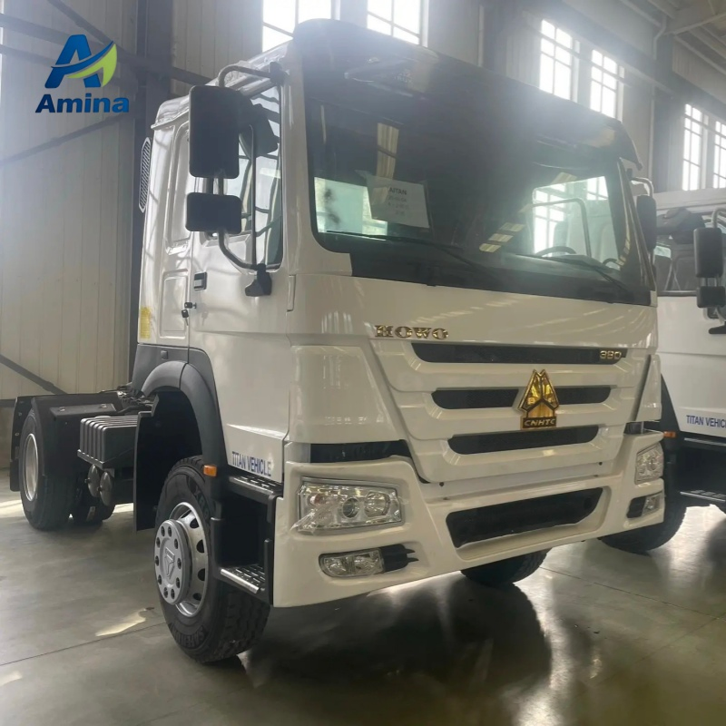 The Commercial Vehicle Sales of Second-Hand HOWO 4*2 380HP Tractors and Trucks in Nigeria