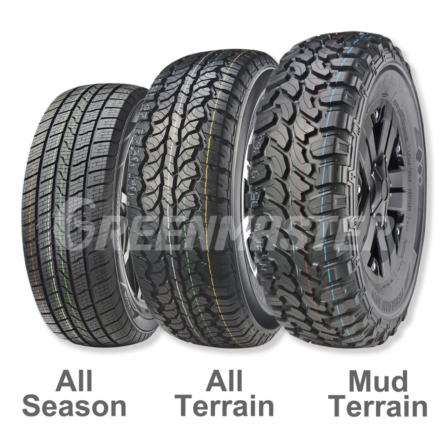 Top Quality Real All Season Passenger Car Tyre, Awd Highway Terrain H/T 4X4 All Terrain at SUV Tyres, 4WD Offroad Mud Terrain Mt Cross Country Pickup Truck Tire