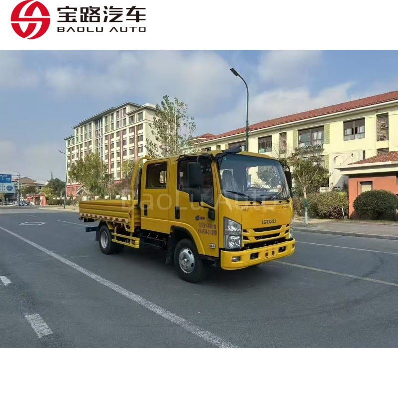 5/7ton Cargo Truck From I Suzu 4X2/4X4 Npr 700p Diesel Pickup Truck Light Lorry Truck