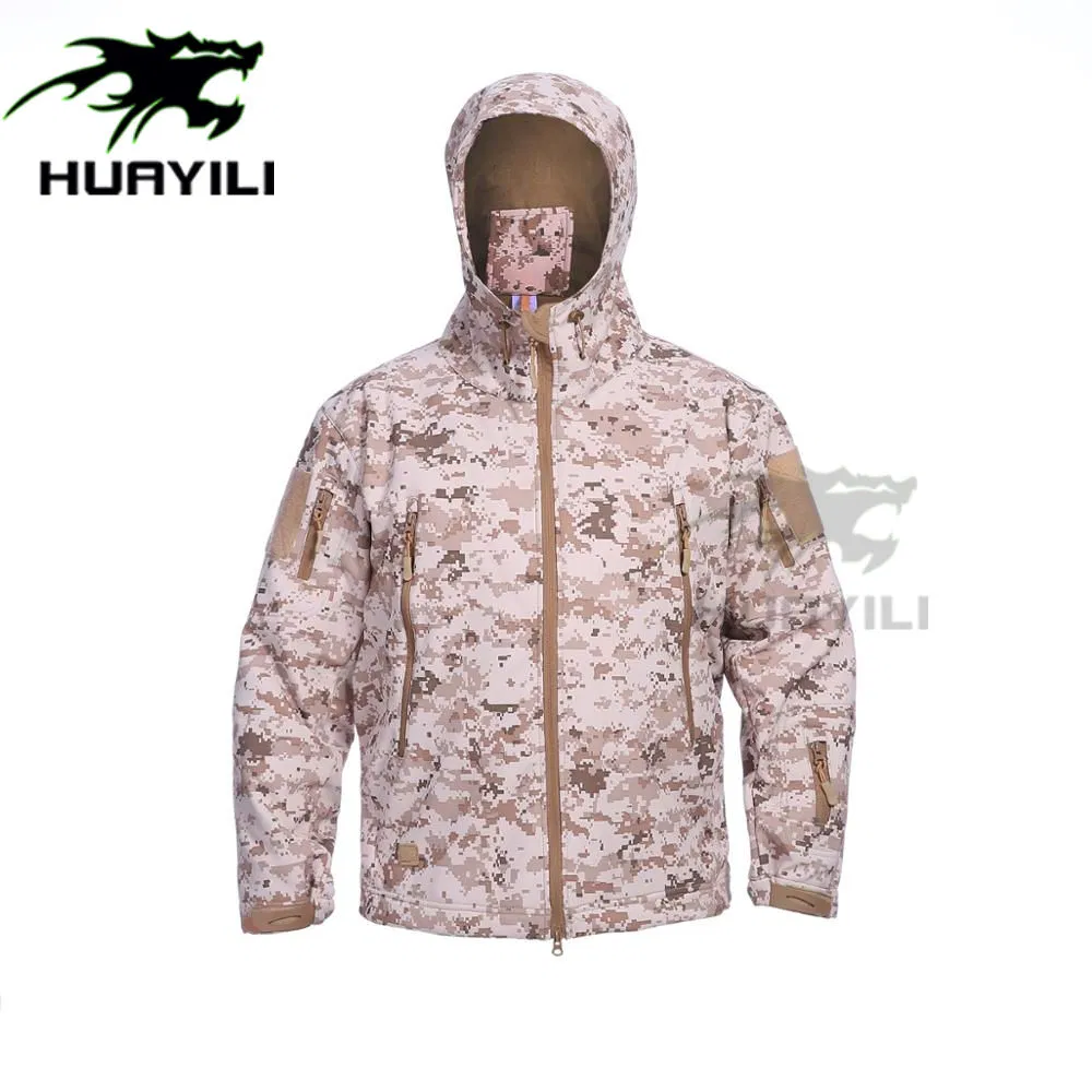 Wholesale Breathable Fashion Winter Jacket, Men's Waterproof Camouflage Safety Varsity China