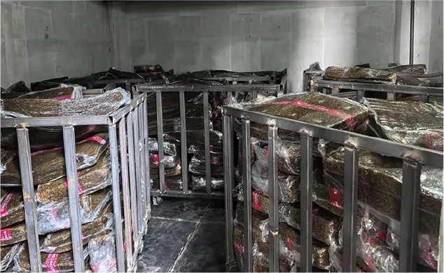 Raw material testing