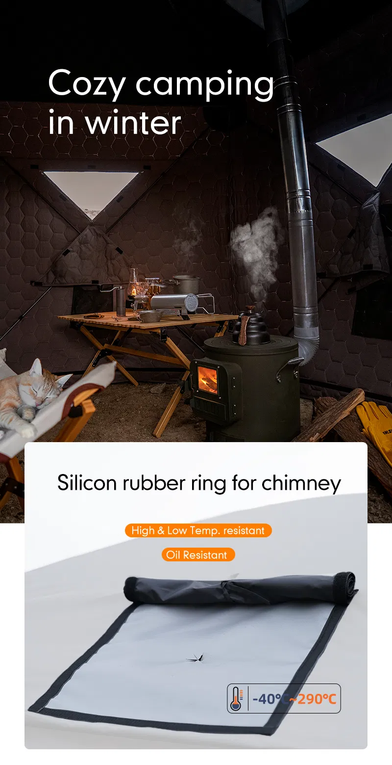 Winter Ice Fishing Tent Detail