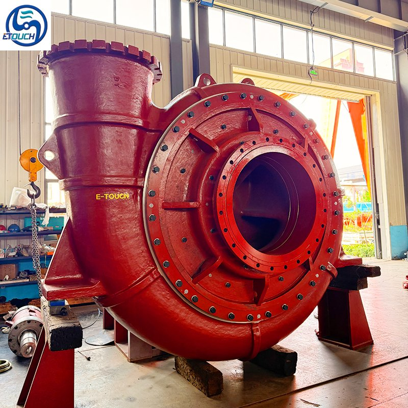 Etouch High Efficiency Sand Mud Dredge Pump with Good Npsh Performance and Large Dredging Capacity