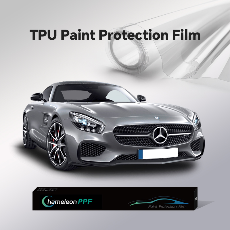 7.5 Mil to 12 Mil Clear Transparent TPU Car Body Paint Protection Film Car Wrap High Performance Anti Yellowing Anti Scratch High Hydrophobic Car Film