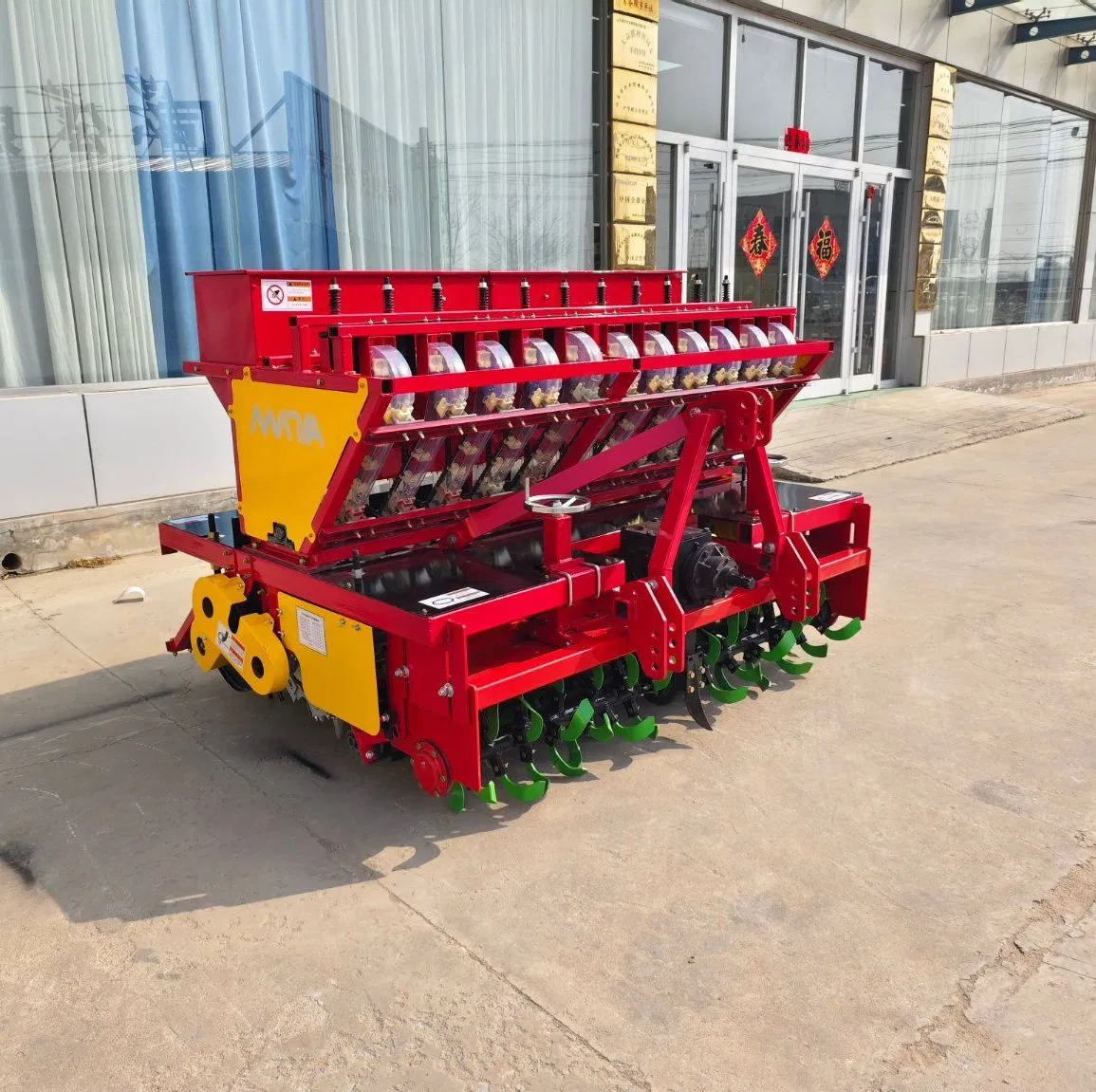 Garlic up-Straight Planter 10 Rows Ensure Germination Rate Garlic Seeder Agricultural Machinery