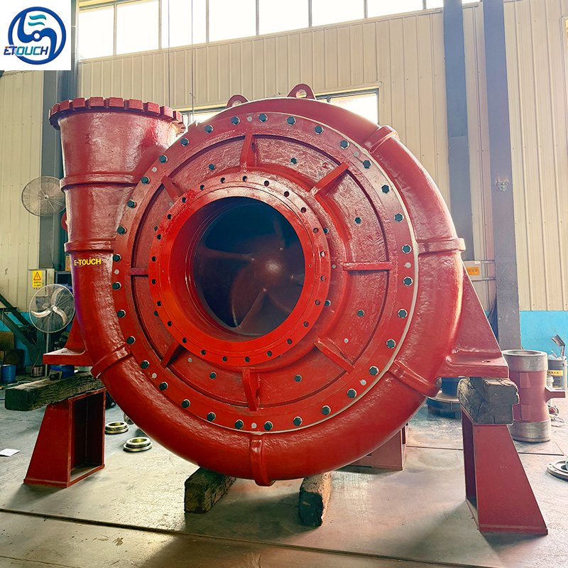 Etouch High Efficiency Sand Mud Dredge Pump with Good Npsh Performance and Large Dredging Capacity