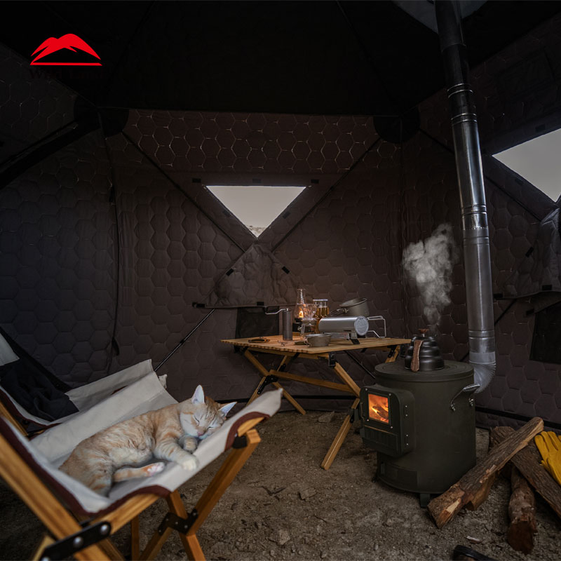 Wild Land Thermal 5 Side Winter Ice Fishing Tent Sauna Tent