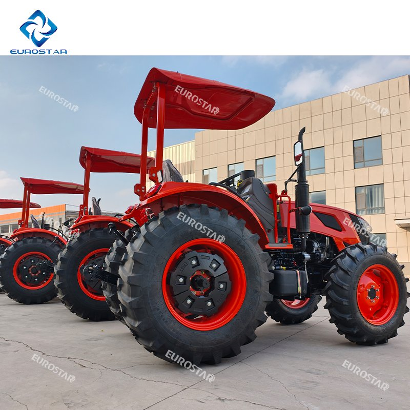 80HP 4WD Wheel Farm Tractor Diesel Tractor for Agricultural Machinery Manufacturer
