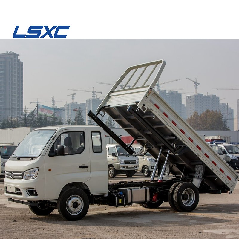 Sinotruk HOWO/JAC/Foton Light Small 3tons Left Rubber LHD Right Hand Drive Rhd 4tons 5tons 6tons Tipper Dump Truck for Sale