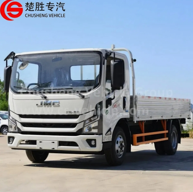 Factory Price JAC/Jmc 4X2 5tons Light Lorry Truck Dropside Light Cargo Van Truck for Sale
