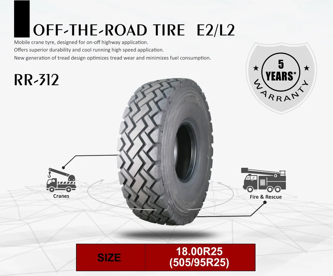 Mobile crane tyre details