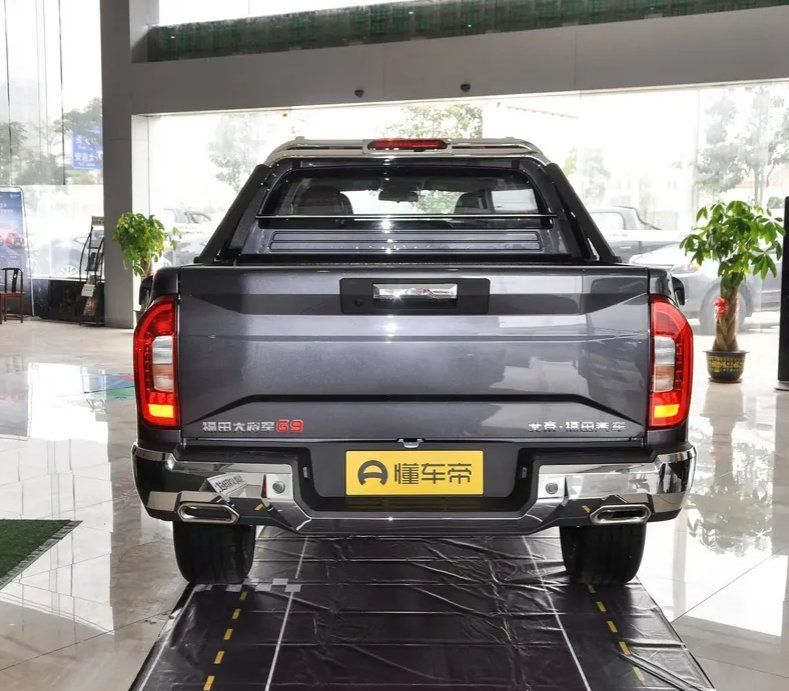 New Foton G9 Armored Automatic Pickup Truck, 2.0t Turbocharged, Ideal for off-Road/Multi-Functional Commercial Use