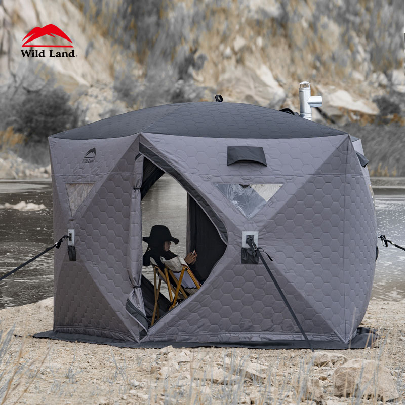 Wild Land Thermal 5 Side Winter Ice Fishing Tent Sauna Tent
