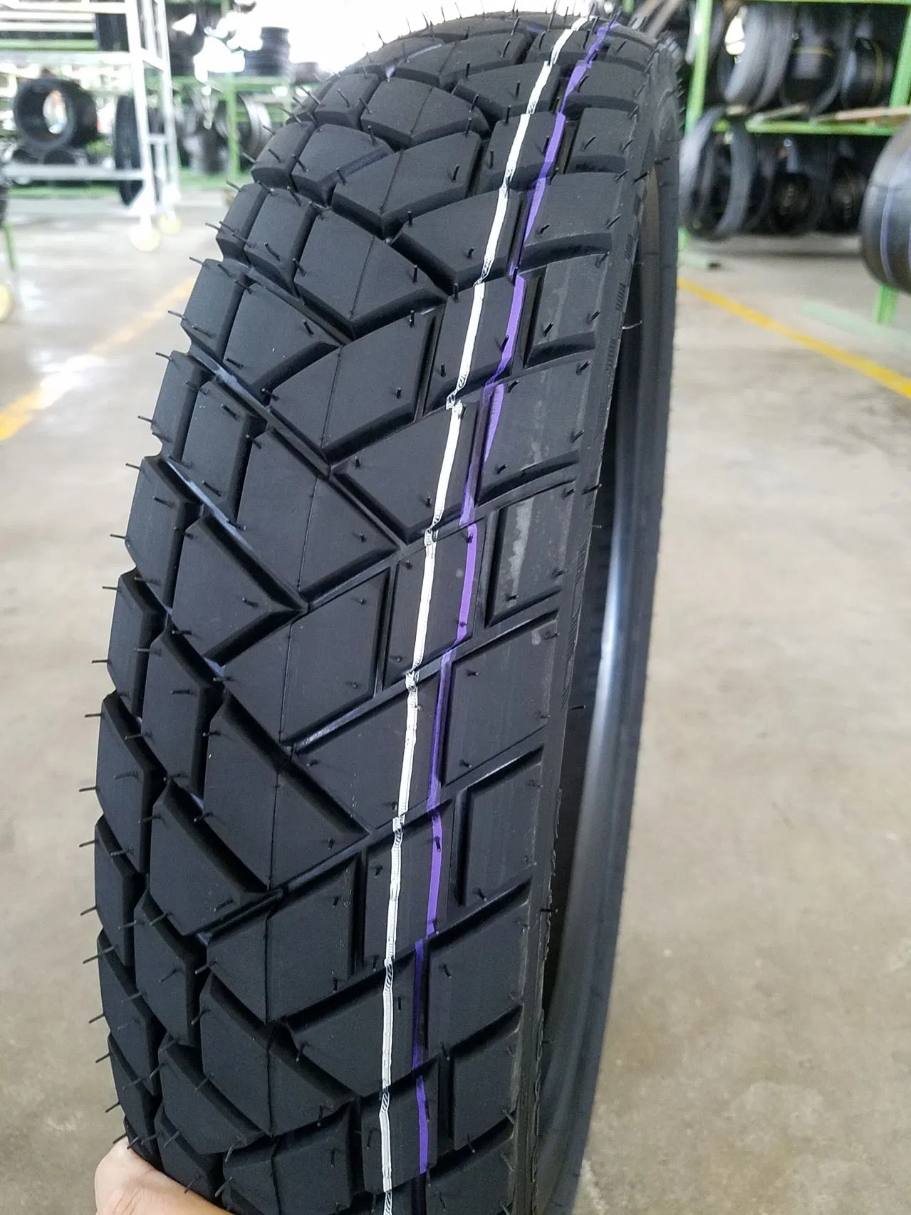 Strong Wear Resistance Safe Driving Semi-Hot Melt All-Terrain Motorcycle Tire