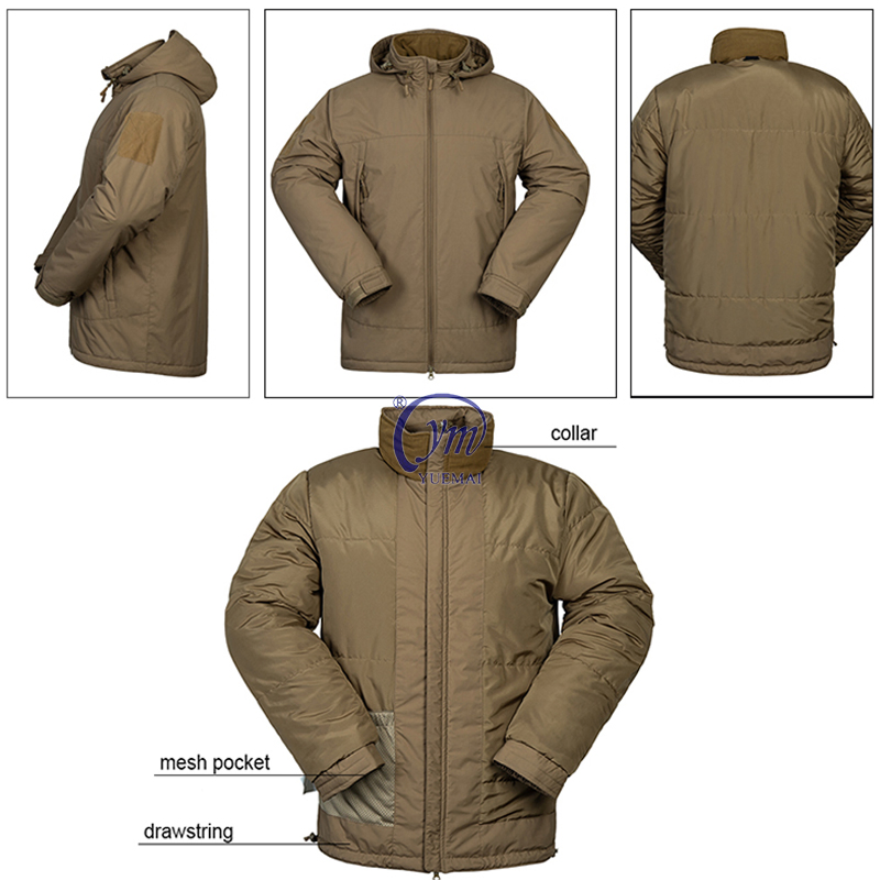 Hiking Winter Warm Waterproof Jacket Pant Outdoor Uniform Tactical Jacket for Men