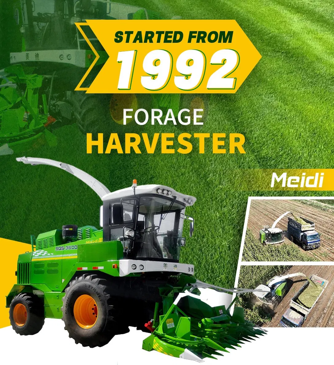 9QS-3600 Harvester Detail